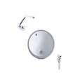 thumbnail image 1 of DROP Bath and Kitchen DR091113 Undermount Bathroom Sink Set, 1 of 6
