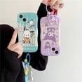 thumbnail image 2 of Hola funda de teléfono para Iphone XR 11 12 13 14 Pro Max encantadora caricatura 3D Kitty Cat Kuromi Melody diseño TPU cubierta de teléfono móvil, 2 of 4