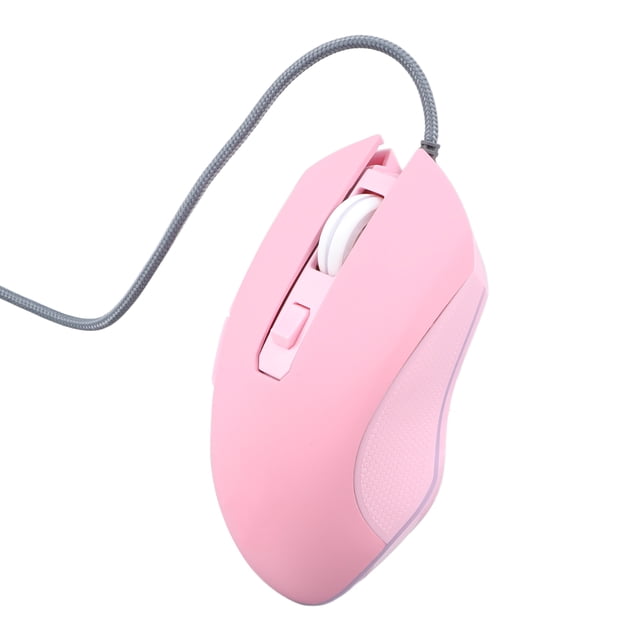 Interruptor de Rodillo Silencioso Portátil Ratón LED Ergonómico con Apariencia de Dibujos Animados Interfaz Tipo C Compatible con ANGGREK Otros