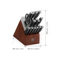 thumbnail image 3 of HENCKELS Statement Ensemble de 14 Pcs de Blocs Auto-Aiguisants, Brun, 3 of 8