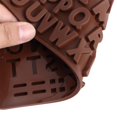 thumbnail image 3 of Domqga 3Pcs 26 English Letters Shape Silicone Chocolate Cake Mold DIY Baking Tool Accessories,Baking Mold, 3 of 8