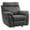 Gray, variant on Lexicon Clifton Microfiber Glider Recling Chair In Blue