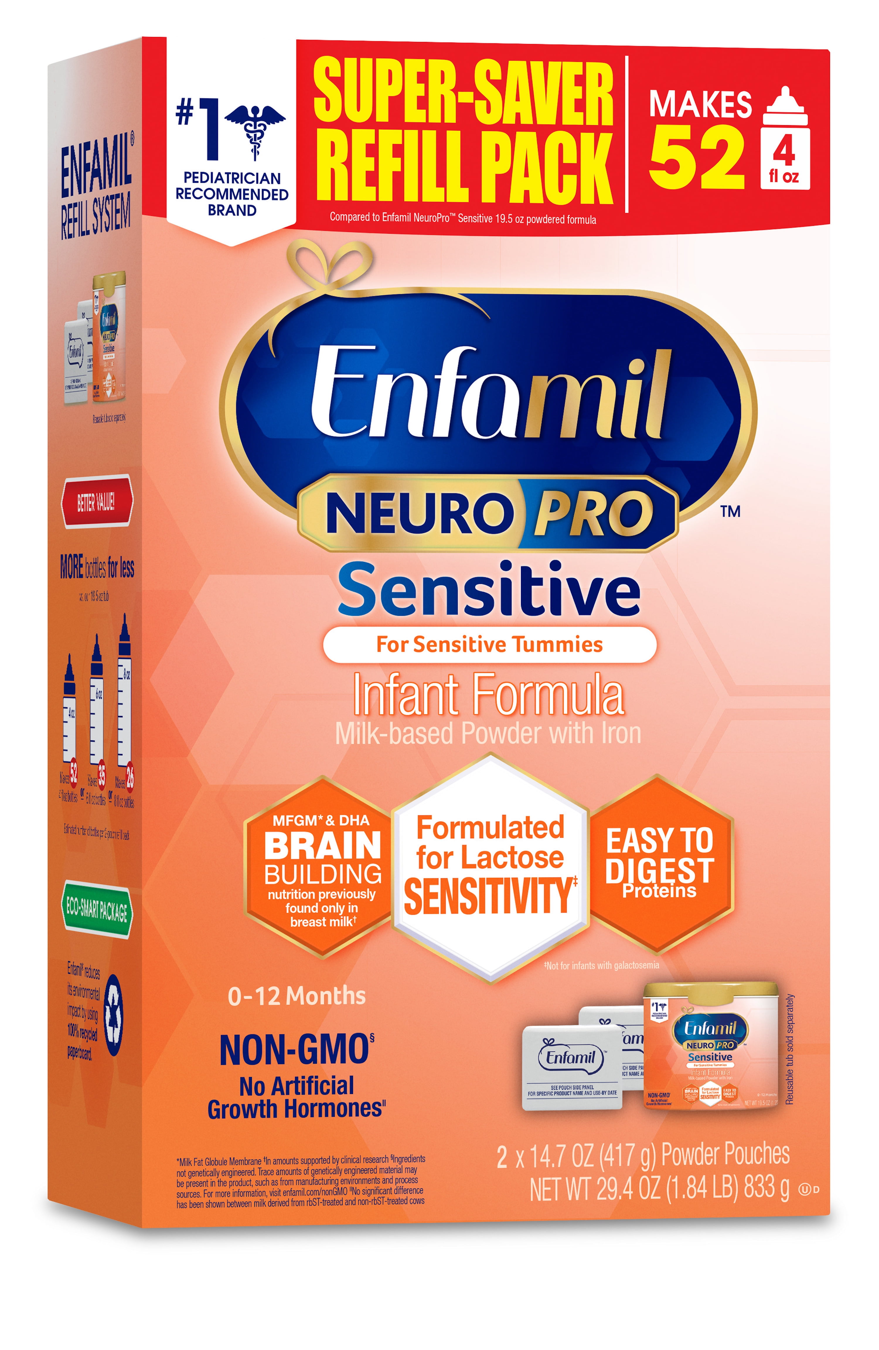 enfamil refill walmart