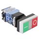 thumbnail image 3 of Interruptor de botón, 5 piezas BEM38-11DRG 22 mm Interruptor de botón de reinicio automático Interruptor de botón Valor inmejorable, 3 of 9