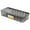 Grey, variant on Cable Storage Organizer Box Multi Compartment Charger Storage Case Stackable Transparent Plastic Storage Container with Lid for Cables Earphones Accessories Desk Drawer Organizer