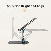 Laptop Stand for Desk, KEXIN Aluminum Adjustable Stand of Laptop for Mac / HP / Dell / Samsung, 10-16 inches Foldable Computer Holder