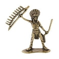 thumbnail image 3 of Dualoai Indian Figurine Sculpture Handmade Miniature Brass Statue Tabletop Ornament for Home Cabinet Bedroom Car Decoration, 3 of 8
