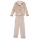 thumbnail image 4 of Conjunto de pijama informal de terciopelo suave para niños, ropa de dormir de Navidad, Top de manga larga con pantalones, ropa de dormir para Otoño e Invierno, 4 of 4
