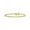 10K Yellow Gold, variant on FINE JEWELRY 925 Sterling Silver Emerald Shape Lab Grown Diamond Solitaire Bracelet (3 cttw, D-F Color, VS1 Clarity) 7 inch