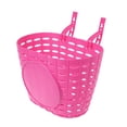 thumbnail image 4 of Cesta de bicicleta hueca para niños, bicicleta, triciclo, scooter, almacenamiento, manillar delantero, color negro, 4 of 5