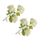 thumbnail image 1 of Flores artificiales de hortensia simulada Moyic 2 unids/set blanco verde 60 cm, 1 of 6
