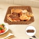 thumbnail image 2 of Canasta de pan con tapa de mesa comida para servir cesta de canasta de vegetales postres, 2 of 4