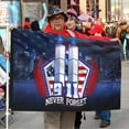 thumbnail image 2 of Bayyon 911 Patriot Day Grommet Flag 911 Never Forget Flag Banner with Grommets 3x5Feet Man cave Decor, 2 of 5