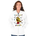 thumbnail image 3 of PACMAN Game A Little Bit Dramatic Zip Up Hoodie Men's Women's Brisco Brands M, 3 of 5