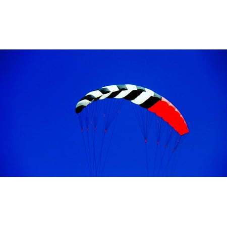 Canvas Print Kitesurfer Sport Wind Kite Kiteboard Stretched Canvas 10 x