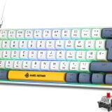 61 Keys-Grey Yellow White/Red Switch