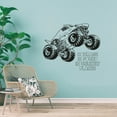thumbnail image 2 of Courage is Found Quote Quotes Monster Truck Toy Car Wall Sticker Art Decal for Girls Boys Room Bedroom Nursery Kindergarten House Fun Home Decor Stickers Wall Art Vinyl Decoration Size (8x10 inch), 2 of 3
