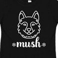 thumbnail image 4 of Inktastic Husky Sled Dog Mush Boys or Girls Toddler T-Shirt, 4 of 5