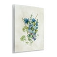 thumbnail image 4 of Stupell Industries Blue Wildflower Cluster Plants & Flowers Painting Unframed Art Print Wall Art, 11 x 14, 4 of 8
