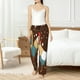 thumbnail image 4 of Fotbe Rooster And Chicken Pantalones de Pijama para Mujer, Pantalones de Dormir, Pantalones Pj con Cordón y Bolsillos-X-Large, 4 of 6