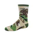 thumbnail image 2 of Kids Crazy Silly Bigfoot Crew Socks, Novelty Funny Cotton Socks for Boys & Girls, Stay Wild, Size 1-5, 2 of 3