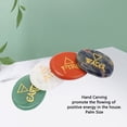 thumbnail image 3 of Piedras de Equilibrio Reiki ANGGREK 4 Piezas de Piedras Positivas para Aliviar el Estrés y la Preocupación, 3 of 7