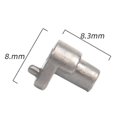 thumbnail image 2 of D12 Metal Steering Accessories Steering Block Upgrades Parts,Titanium, 2 of 5