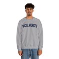 thumbnail image 4 of Social Worker MSW Graduation Sweatshirt, Gifts, Crewneck, 4 of 7
