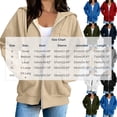 thumbnail image 3 of SwiftWear Women's Zip Up Hoodie Long Sleeve Sweatshirt Hooded Jacket Full Zip with Pockets, 3 of 8