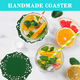 thumbnail image 5 of Posavasos para bebidas Posavasos hechos a mano Posavasos tejidos Aislamiento térmico súper absorbente de agua, 5 of 5