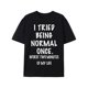 thumbnail image 1 of Mens I Tried Being Normal Once Graphic Tee - Lightweight, Short Sleeve, Casual Summer Shirt with Eye-Catching Design - Uniquely Quirky Fashion for Him, 1 of 5