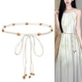 thumbnail image 4 of Summer Festival Waist Chain Bohemian Braided Nylon Belt Women Layering Accessory, 4 of 11