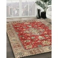 thumbnail image 3 of Ahgly Company Machine Washable Indoor Rectangle Traditional Red Area Rugs, 2' x 5', 3 of 7