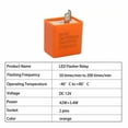 thumbnail image 3 of Sufanic 2 Pin Speed Adjustable LED Flasher Relay Motorcycle Turn Signal Indicator 12V, 3 of 9