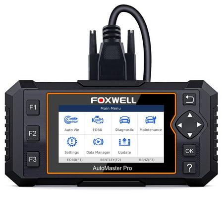 Foxwell NT624 Elite Auto OBD2 Scanner Full System Diagnosis Check Engine Code Reader Airbag SRS SAS Transmission Code Reader with EPB and Oil Light Reset OBDII Diagnostic Tool (2020 (Best Way To Check Engine Oil)