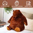 thumbnail image 3 of Djungelskog Bear Plush Toy - Soft and Cuddly (39.4 inches, Brown) - Perfect for Kids and Adults, 3 of 8