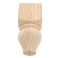 thumbnail image 5 of Weiweiguan Furniture Leg Wooden Desk Leg Replacement Wood Table Foot for Dresser Cabinet Sofa Leg, 5 of 6
