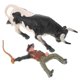 thumbnail image 1 of 1 Set Bullfighting Model Cowboy Spanish Bullfighting Toys Realistic Cowboy Bull Figure Toy, 1 of 4