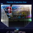 thumbnail image 5 of DODOING Upgraded Projector 1080P Supported Mini Portable LCD Projector with 23000 Lumens 3D LED 4K Mini Video Home Theater Cinema, 5 of 8
