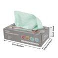 thumbnail image 2 of Coollooc Microfiber Cleaning Cloths, Reusable Cleaning Towels in Box, Microfiber Lint Free Multi-Purpose Towel, Disposable Cleaning Cloths Quick Dry, Kitchen Specific Dishwashing Cloth(B-Green), 2 of 9