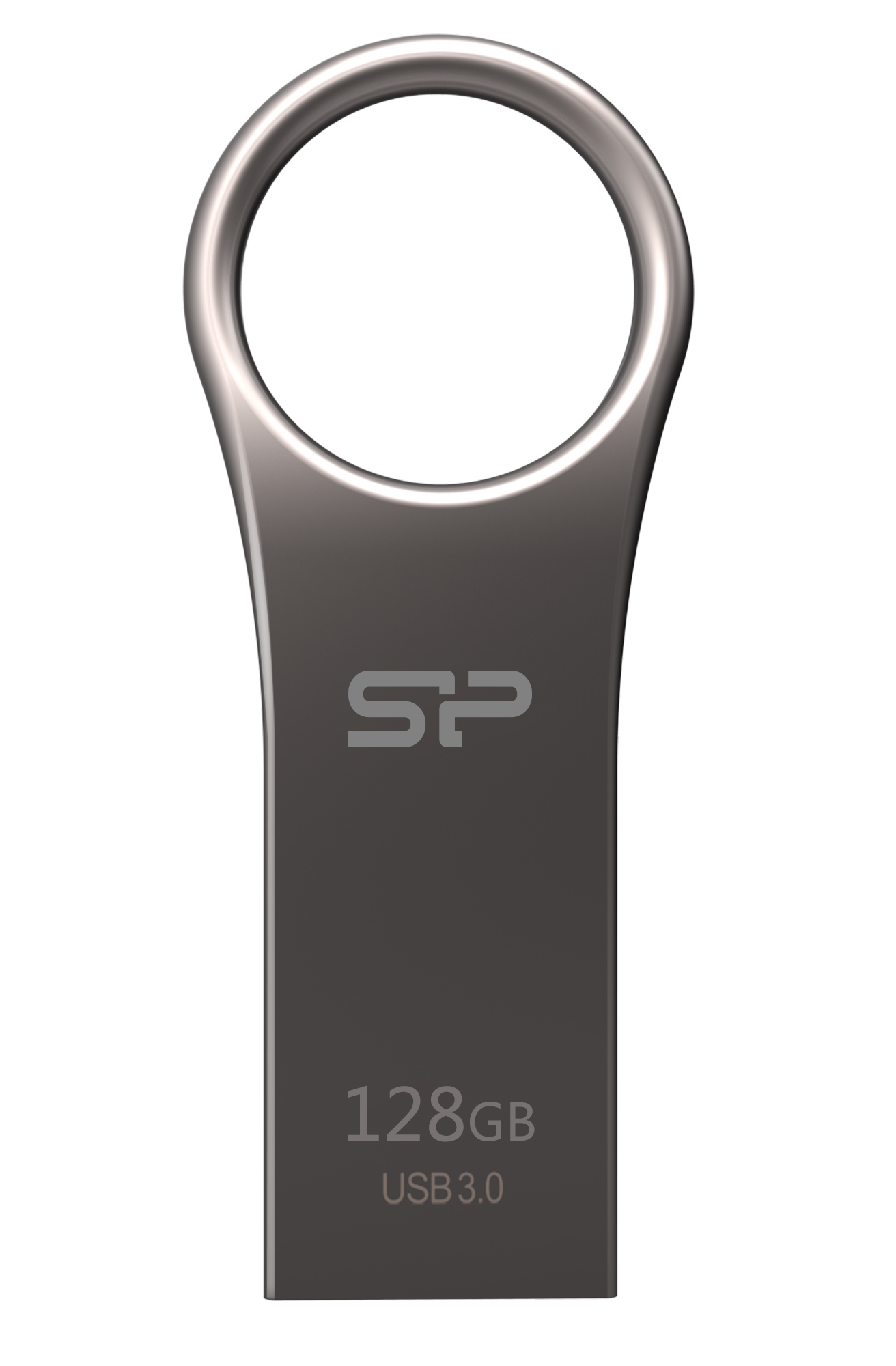 SILICON POWER Jewel J80 - USB flash drive - 128 GB - USB 3.0 - silver, titanium - image 2 of 5
