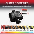 thumbnail image 3 of Silenciador Flowmaster Super 10 Serie con Cámara 409 SS 6.35 cm, 3 of 9