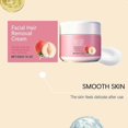 thumbnail image 3 of 50g Gentle Peach Depilatory Cream For Sensitive Skin Fast Acting Facial Hair Remover For Women Men, Smooth Skin For All Skin Types, 3 of 5