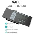 thumbnail image 4 of G5M10 Battery for Dell Latitude E5450 E5550 E5250 Notebook 15.6" 8V5GX WYJC2 NEW, 4 of 6