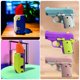 thumbnail image 2 of Modelo impreso en 3D, Mini pistola de juguete de salto recto por gravedad, bala sin disparar, cuchillo de juguete de rábano, juguete para aliviar el estrés para niños, regalo de Navidad, 2 of 4