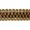 Bronze/Gold, variant on 1-7/8" Braided Sequins Trim - 6 Continuous Yards!