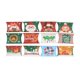 thumbnail image 4 of 100 nueva caja de embalaje de dulces de Navidad caja de almohada de Navidad embalaje de cartón de dulces de boda 12 colores, 4 of 4