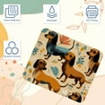 thumbnail image 3 of Dachshund Printed Desk Mat Mousepad, Non-Slip Rubber Bottom, 8.3x9.8 Inch, Suitable for Office and Gaming, 3 of 6