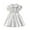 White, variant on LLYWEY White Collared Dress Girls, Toddler Button up Short Sleeve Summer Dresses Big Kids Soft Breathable Cotton Pleated A-Line Formal Wedding Party Casual Sundress, Style BY-21, White, 6T