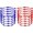 Dark Blue/Red, variant on 10 Pcs Adjustable Cord Bracelet String, 7 Knot Good Luck Handmade Braided String Protection for Women DIY Wrist Jewelry Making, 13-26cm Long